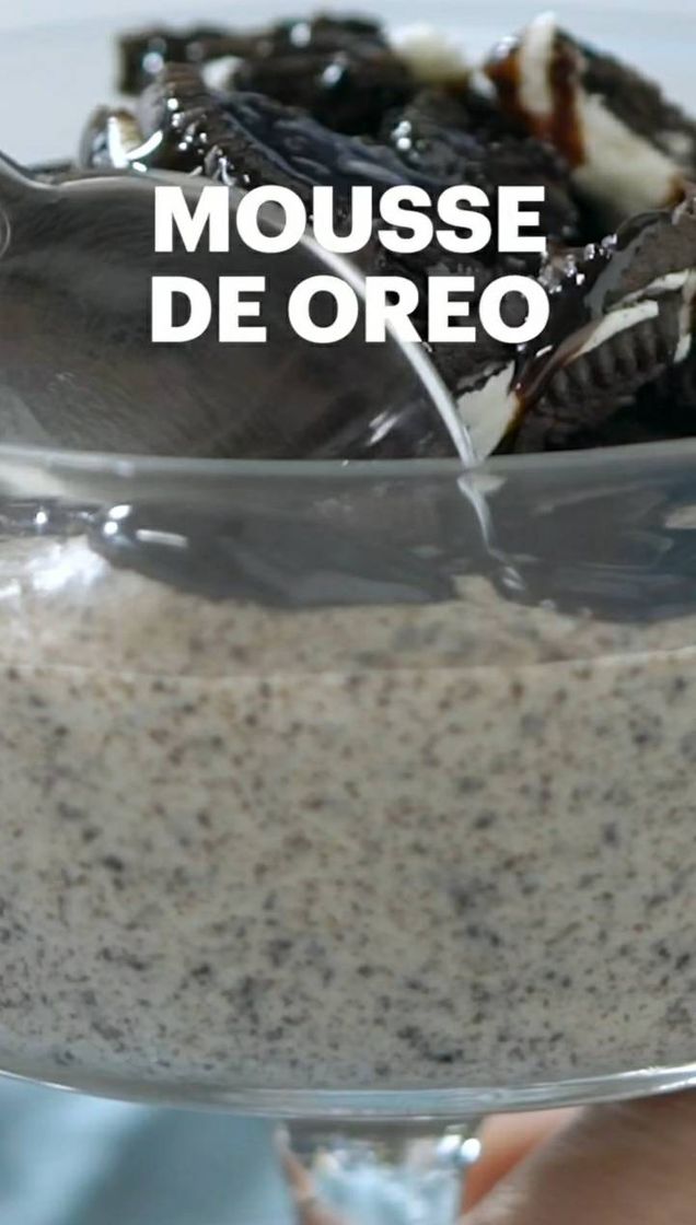 Moda Mousse de biscoito oreo! Fácil é rápido 