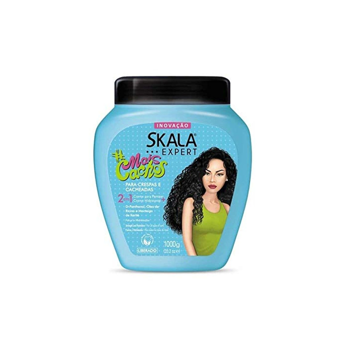 Social SKALA Crema ACONDICIONADORA Mais CACHOS 1000ML
