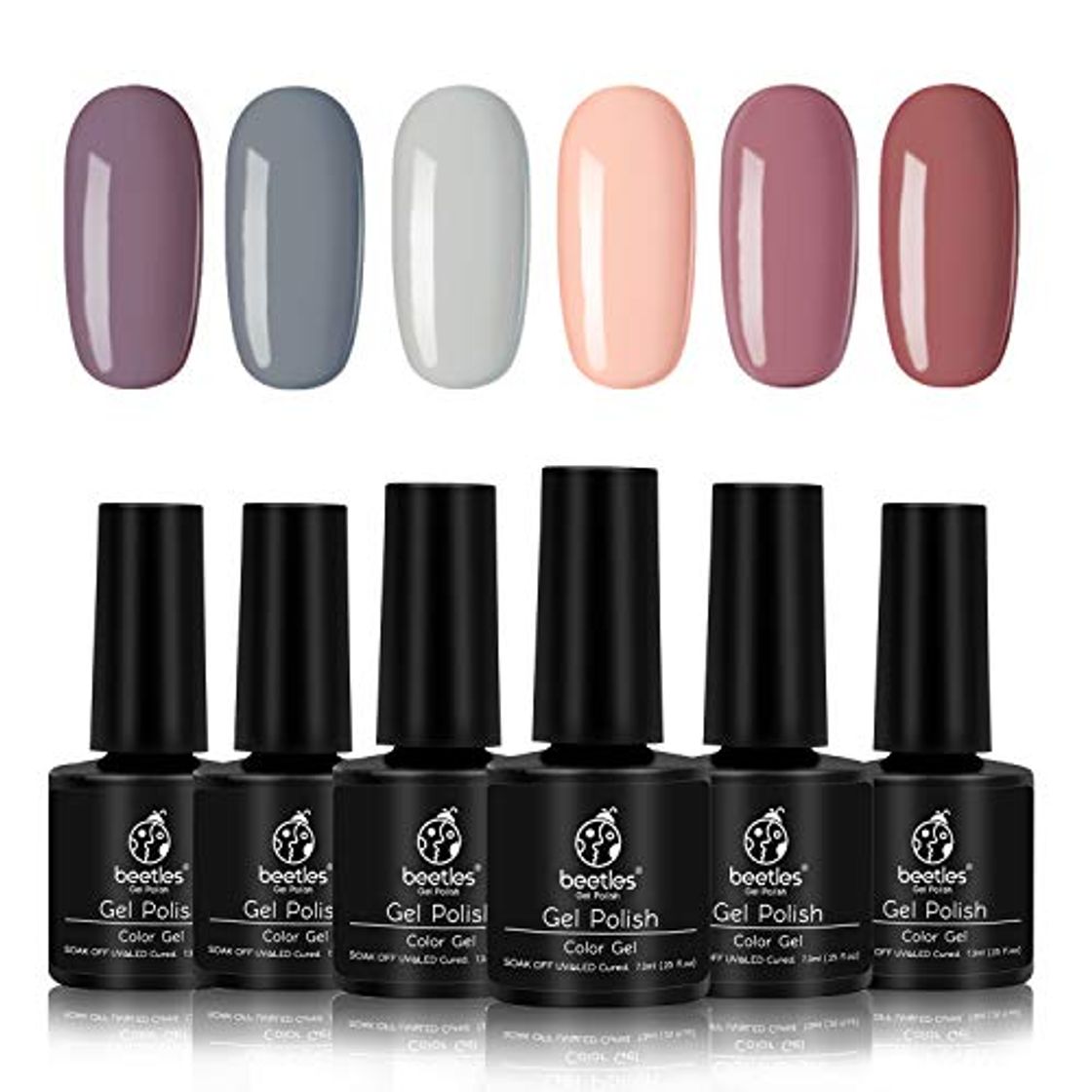 Juego de esmaltes de uñas de gel Beetles