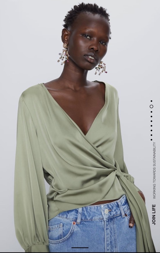 Blusa fluida 