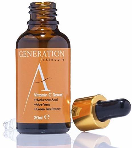 Generation Skincare - Serum Facial Vitamina C y Ácido Hialurónico - El