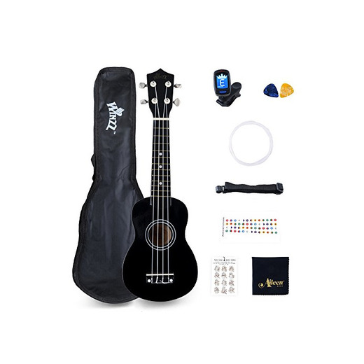 Winzz Ukelele Soprano Starter Kit para Principiante. Incluye