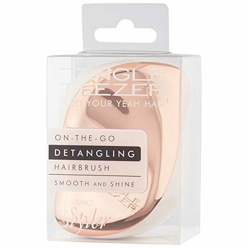 Social Tangle Teezer - Cepillo desenredar Compact Styler Rose Gold Cream