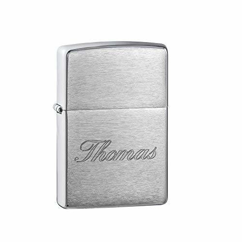 Product Encendedor Zippo Original Con Grabado – Personalizado con Nombre – Tipo Script