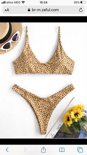 Bikini zaful leopardo