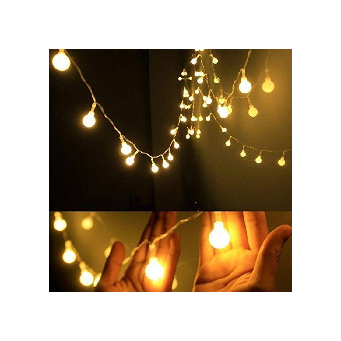 Social Guirnarldas Blancas Luz Cálida LED