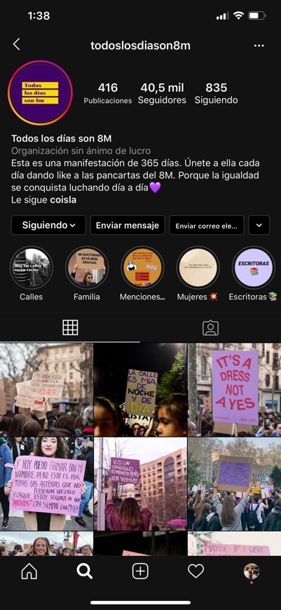 Moda Cuenta feminista