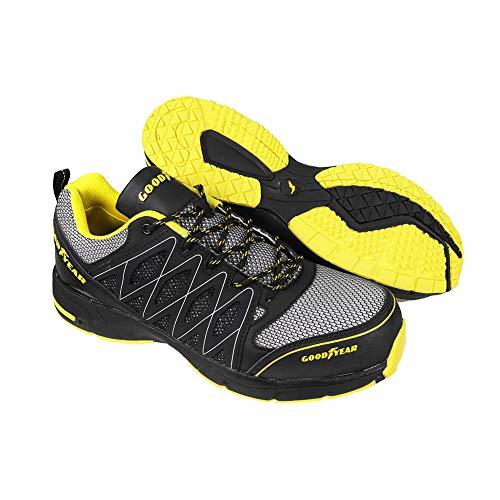 Fashion Goodyear GYSHU1502, Zapatillas de Seguridad para Hombre, Negro