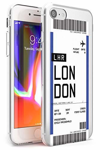 Product Boarding Pass Personalizada De Entradas: Londres Estuche delgado para iPhone 7 Plus,