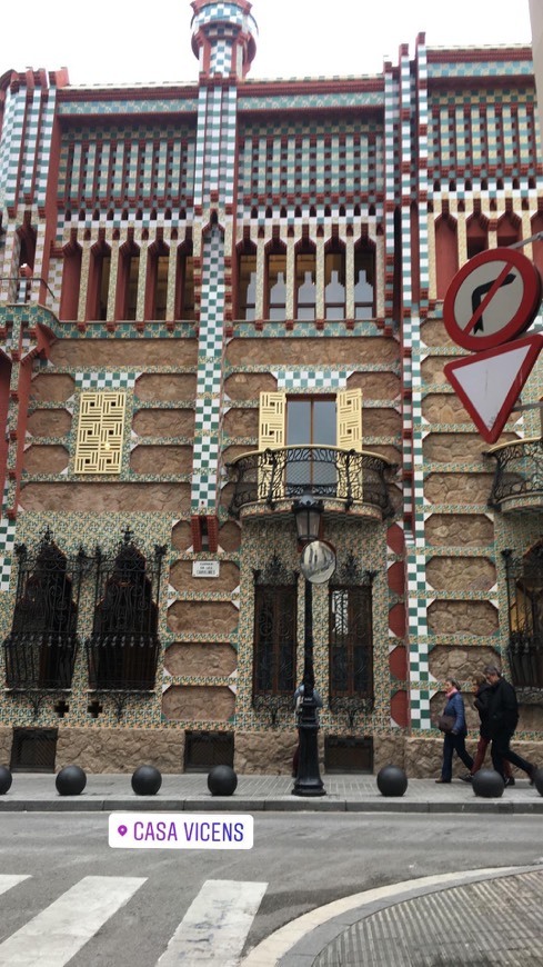 Place Casa Vicens Gaudí