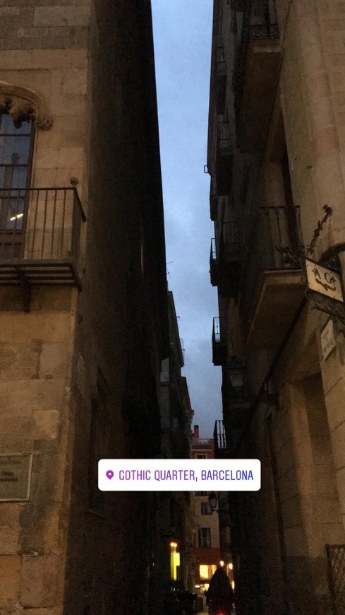 Lugar Barrio Gótico