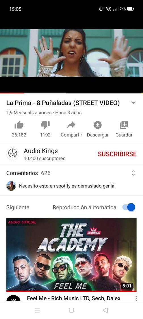 Moda La Prima - 8 Puñaladas (STREET VIDEO) - YouTube