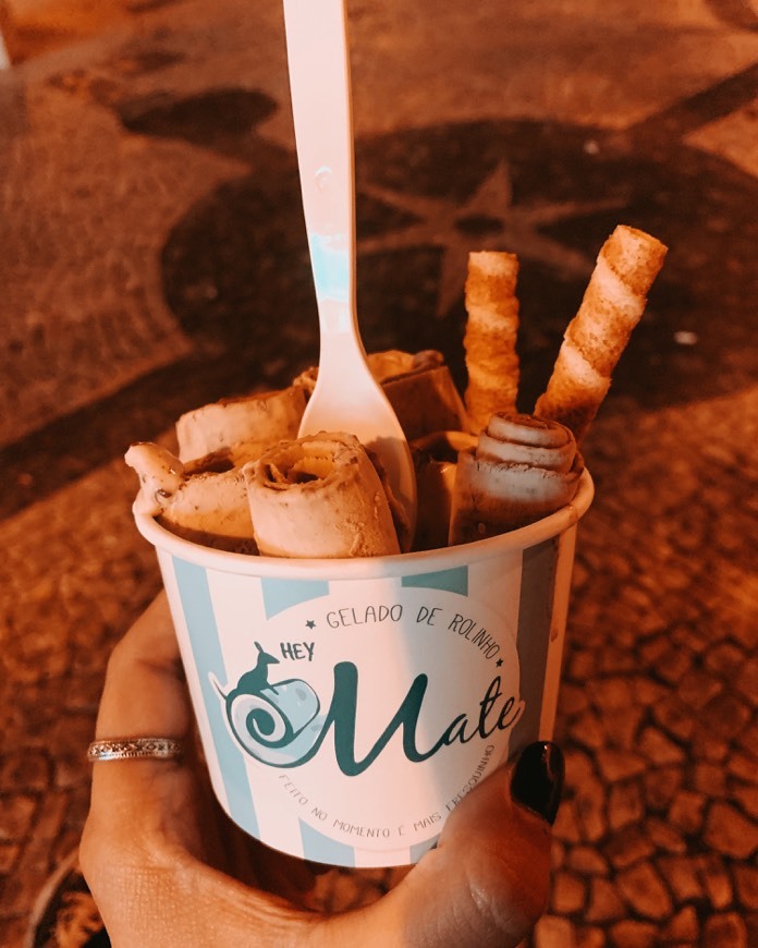 Restaurantes Hey Mate Gelato de Rolinho