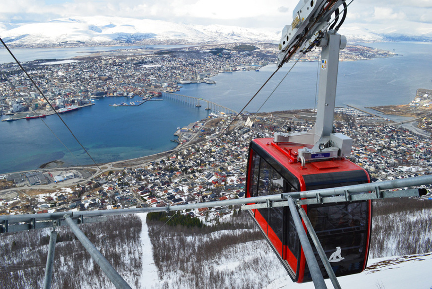 Lugar Tromsø Cable Car