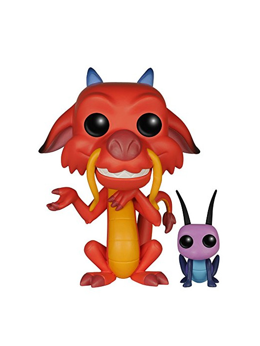 Social Funko - Pop! Vinilo Colección Disney - Figura Mushu & CRI-Kee