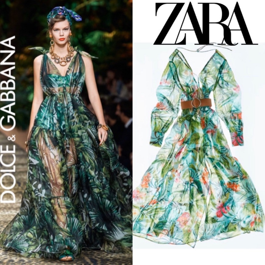 Social Dolce&Gabbana vs Zara