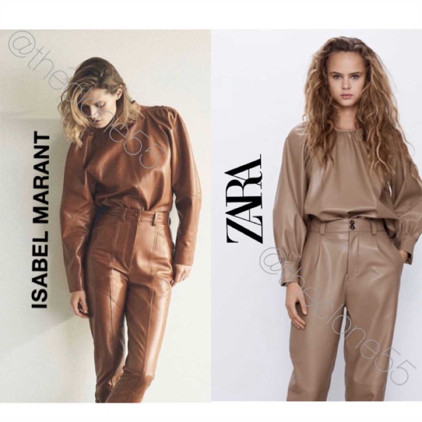 Moda Isabel Marant vs Zara TRF