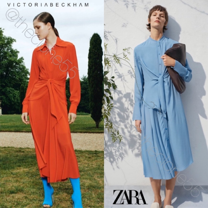 Social Victoria Beckham vs Zara