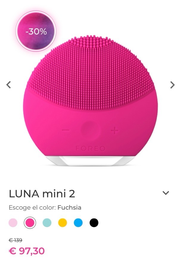 Moda FOREO LUNA mini 2 I Hi-tech Facial Cleansing for Everyone