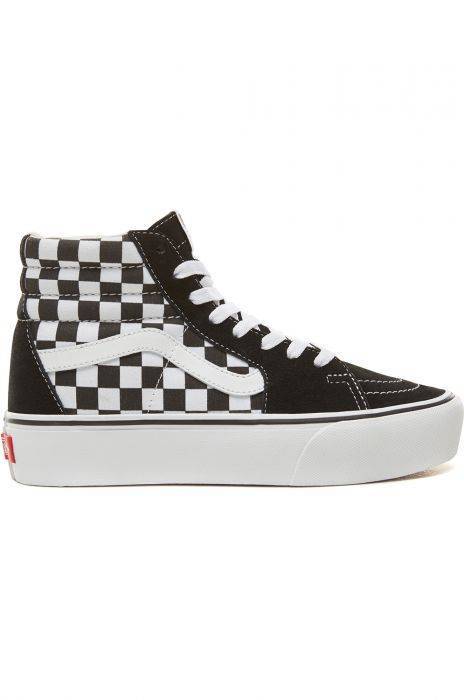 Fashion TENIS VANS SK8-HI PLATFORM 2.0 CHECKERBOARD/TRUE WHITE

