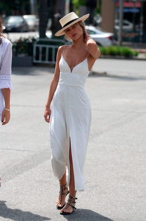 Moda White dress