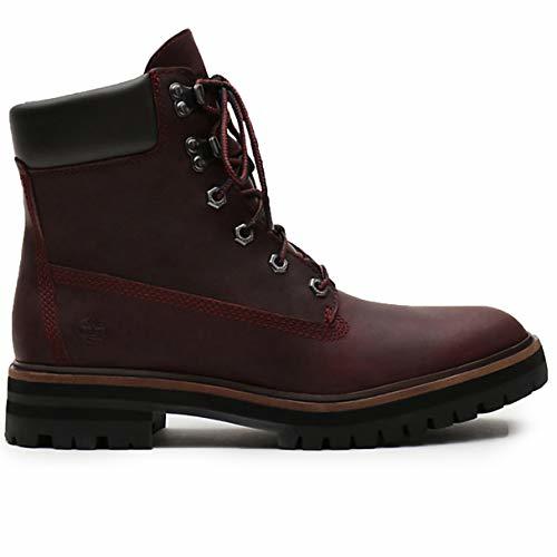 Moda TIMBERLAND A1RCS London Square Burdeos Zapatos Mujer Zapatos de Cuero 41