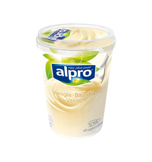 Alternativa vegetal ao iogurte 