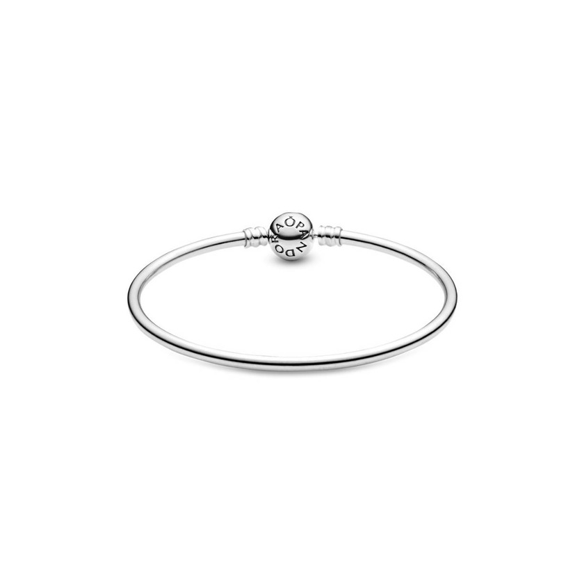 Social Silver bangle bracelet 
