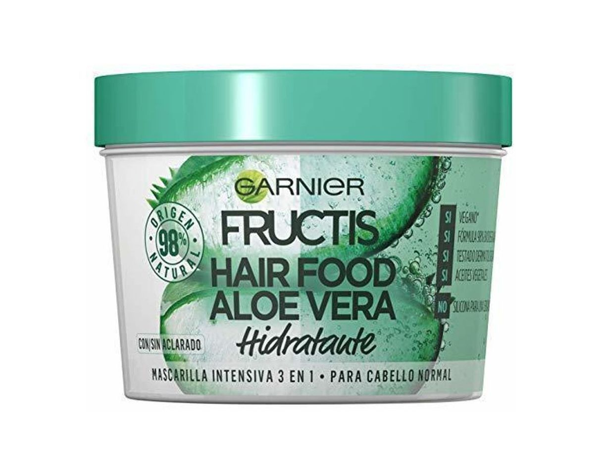 Social Garnier Fructis Hair Food Mascarilla Capilar 3 en 1 Aloe Vera Hidratante