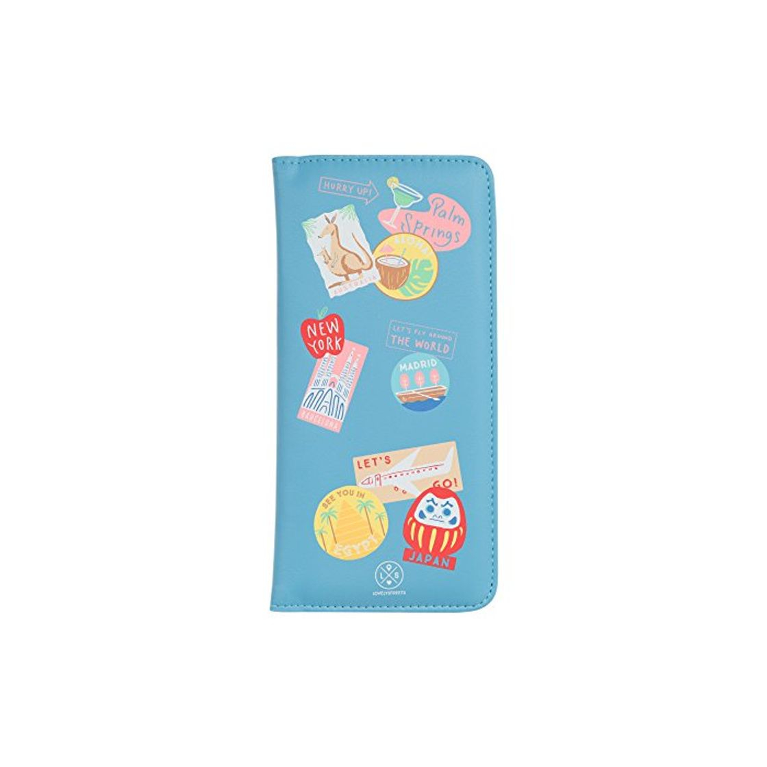 Social Lovely Streets LSA0135EN Cartera para Pasaporte