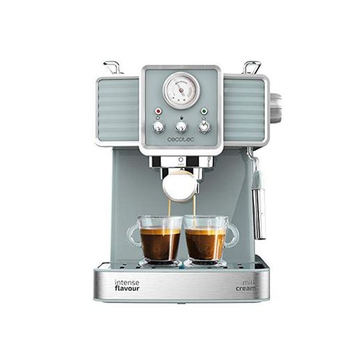 Cecotec Cafetera express Power Espresso 20 Tradizionale para espressos y cappuccinos