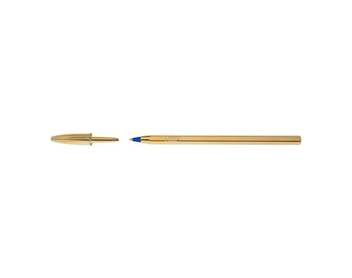 Electronics BIC BOLIGRAFOCRISTAL ORO TINTA AZUL PUNTA 0.11MM CON EL CUERPO DORADO