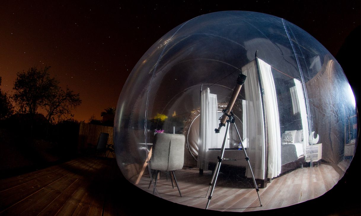 Place Bubble Hotel Rural La Correa Del Almendro