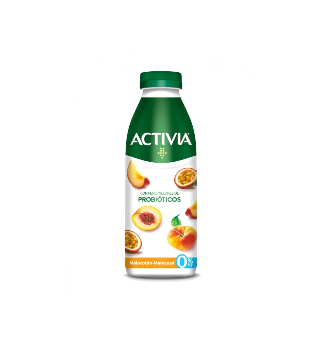 Products ACTIVIA PAR BEBER PROBIÓTICOS MELOCOTÓN Y MARACUYA