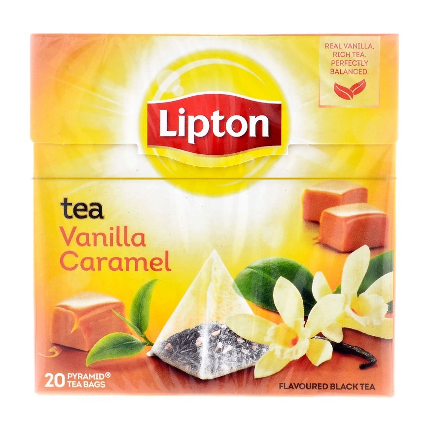 Moda Chá lipton de caramelo 