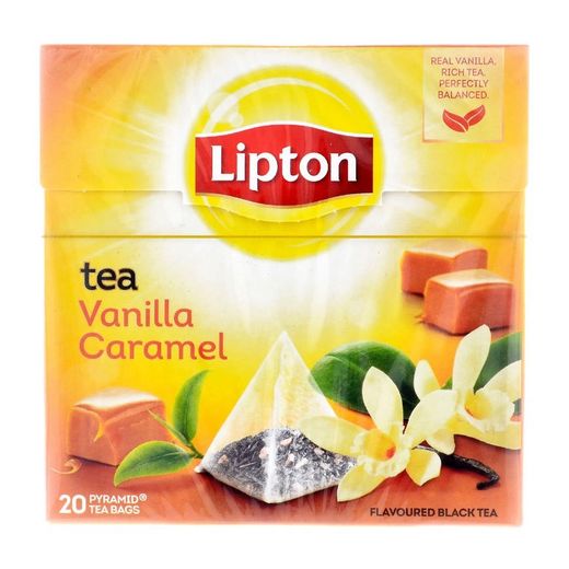 Chá lipton de caramelo 