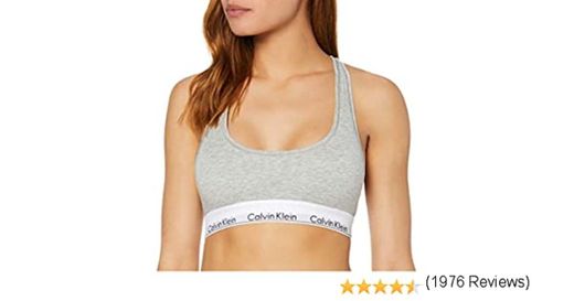 Calvin Klein Modern Cotton-Bralette Bikini para Mujer: Amazon.es ...