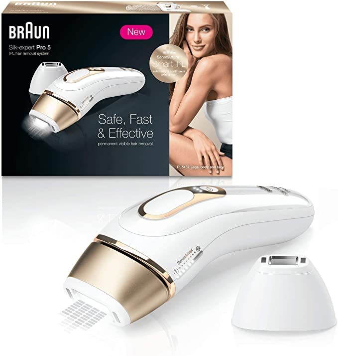 Moda Depiladora Luz Pulsada Braun  Silk Expert Pro 5 (5117) 