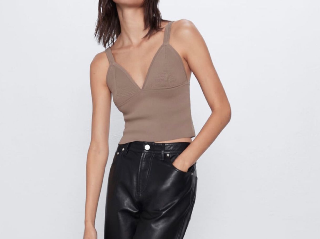 Productos Crop top malha Zara