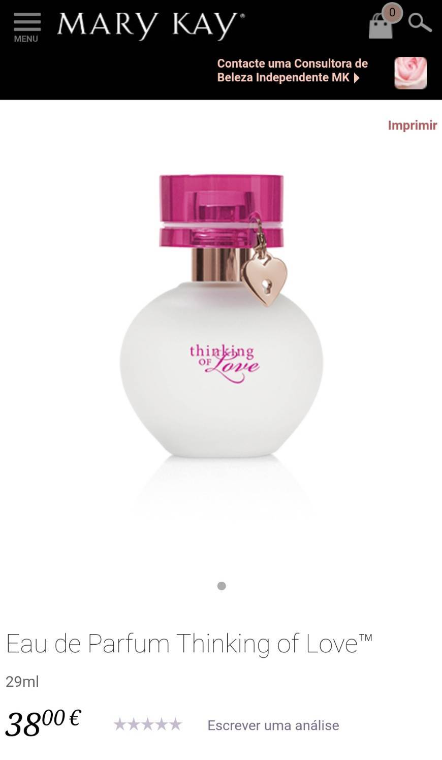 Productos Eau de Parfum Thinking of Love