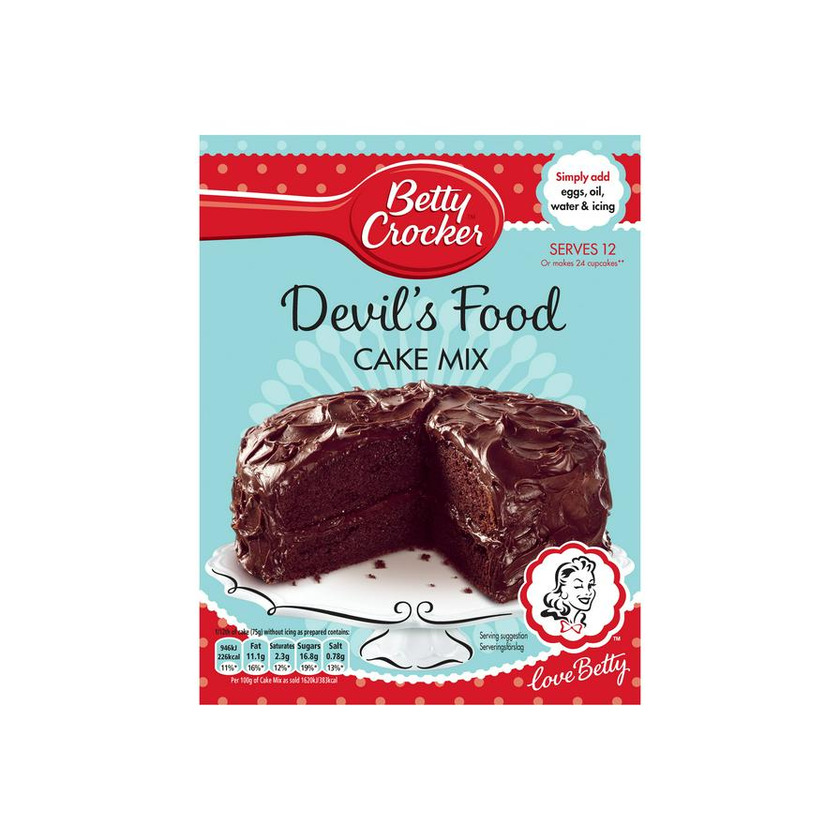 Producto Betty Crocker Devils Food Cake 425g 