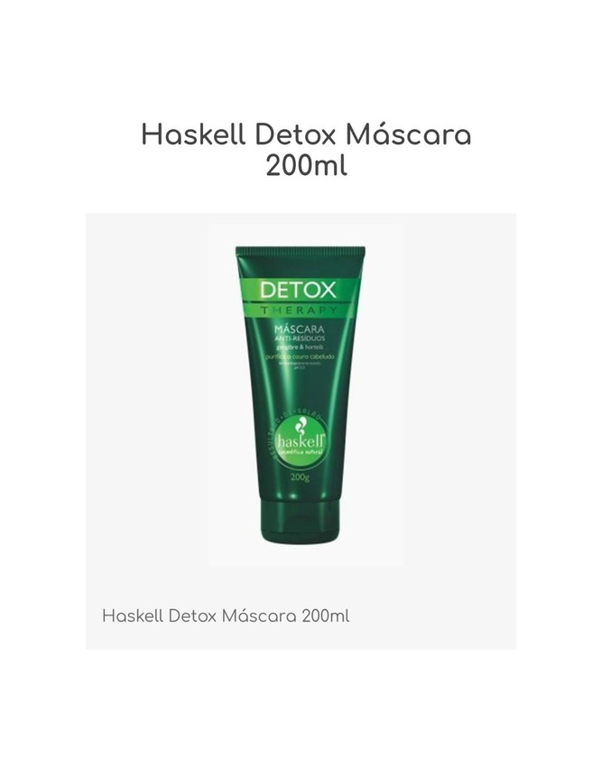 Producto Haskell máscara 