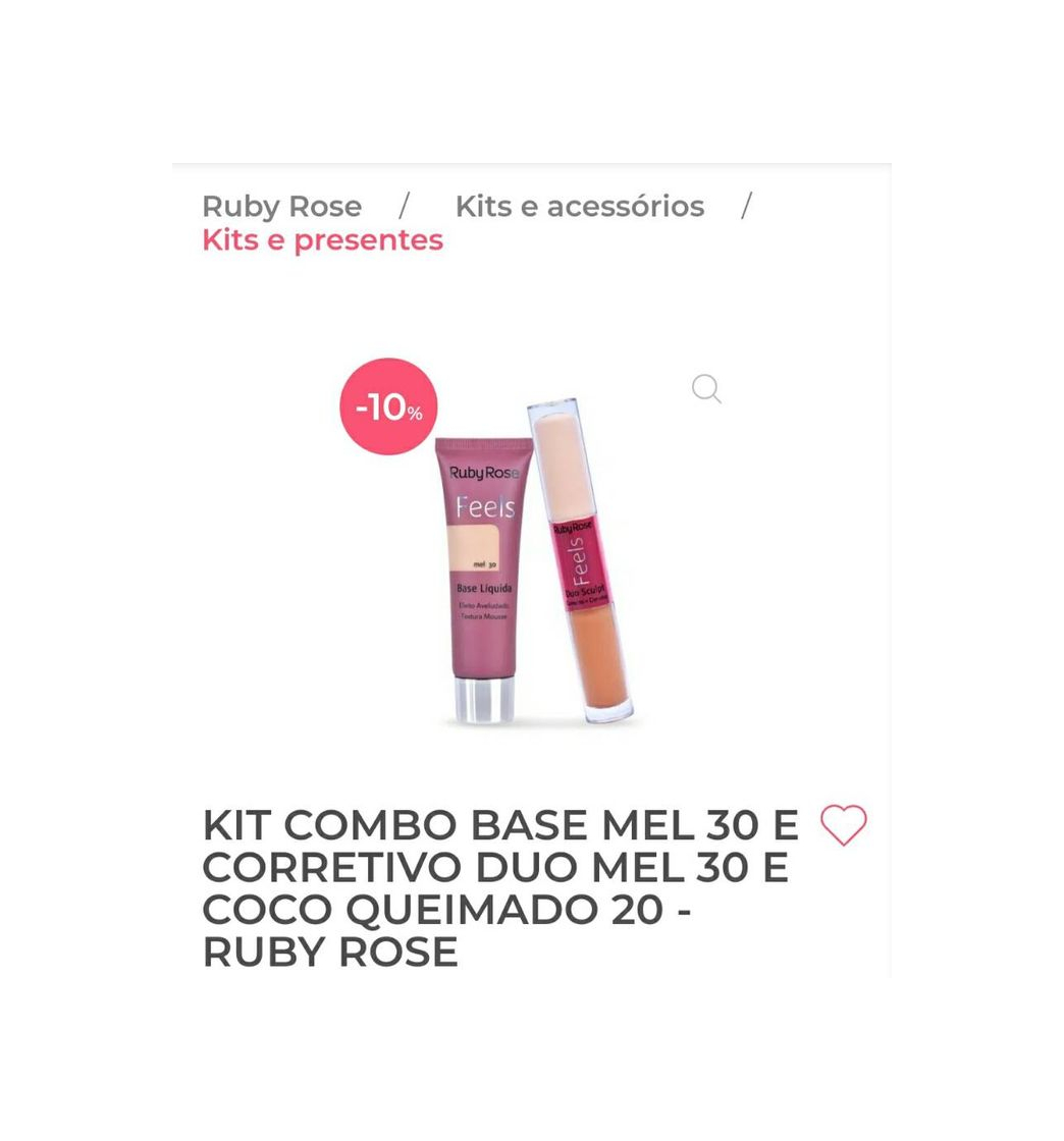 Products KIT COMBO BASE MEL 30 E CORRETIVO DUO MEL 30 E COCO