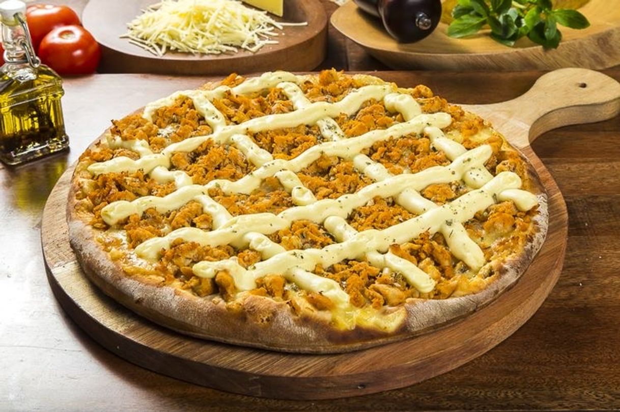 Moda Pizza de frango com catupiry 