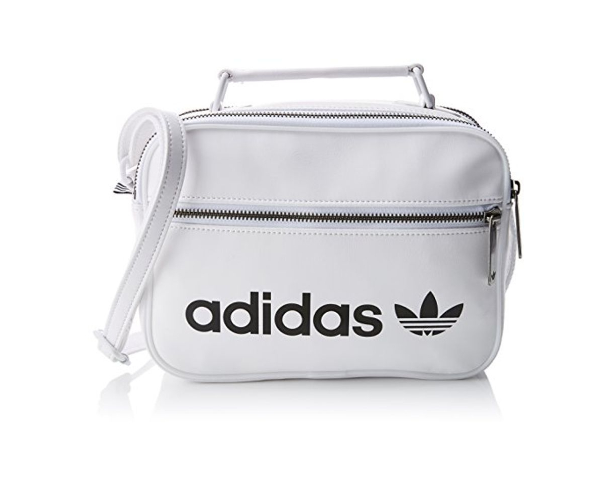 Fashion adidas Mini AIRL Vint Bolso Bandolera, Unisex Adulto, Blanco