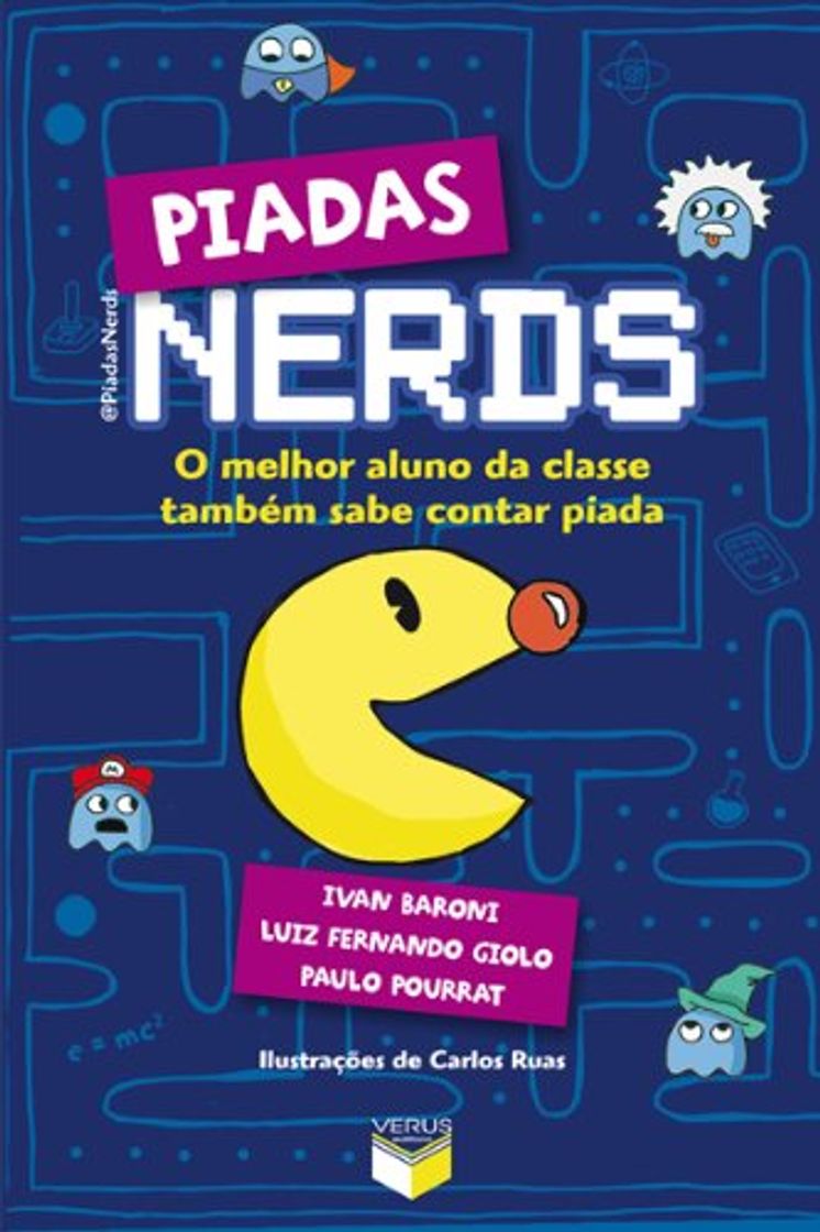 Libros Piadas nerds: O melhor aluno da classe também sabe contar piada