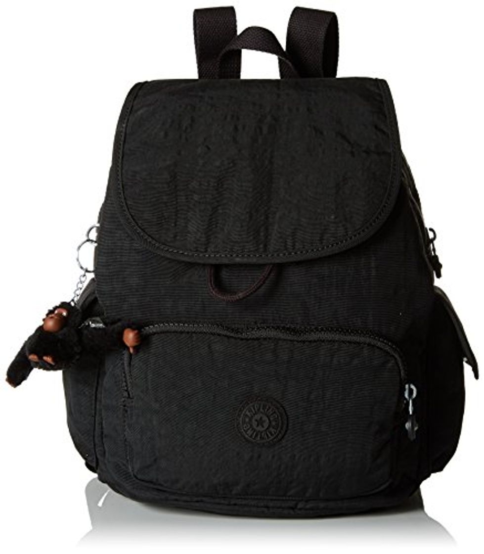 Fashion Kipling City Pack S, Mochila para Mujer, Negro