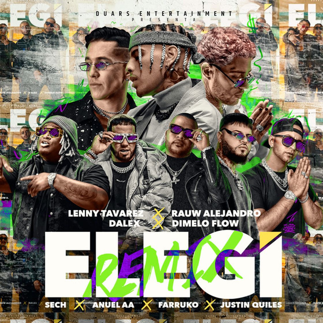 Elegí (feat. Farruko, Anuel AA, Sech, Dímelo Flow & Justin Quiles) - Remix