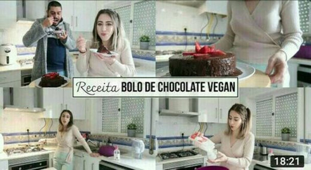 Moda Bolo de chocolate Vegan para o dia de S. Valentim!