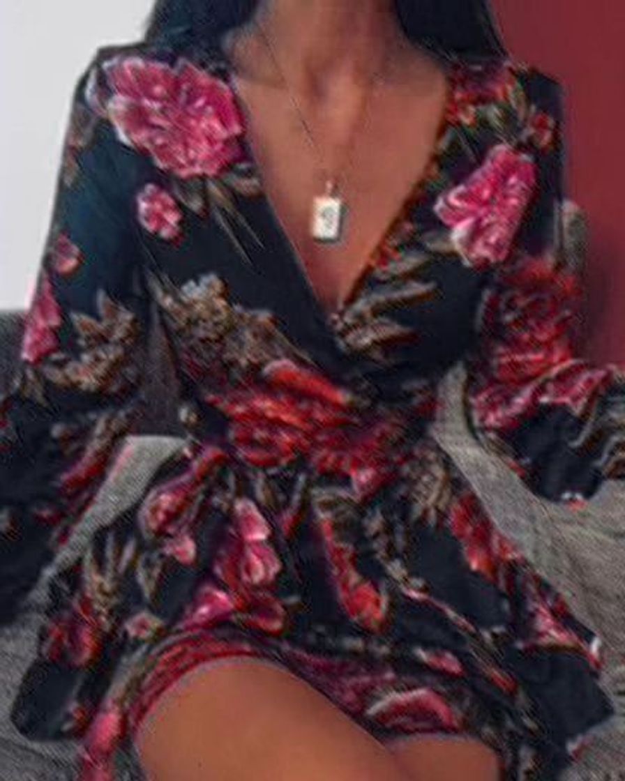 Social Hawiton Vestido de Punto para Mujer Vestido de Suéter de Cuello Alto Elegante Jersey de Manga Larga de Una Línea para Otoño Invierno